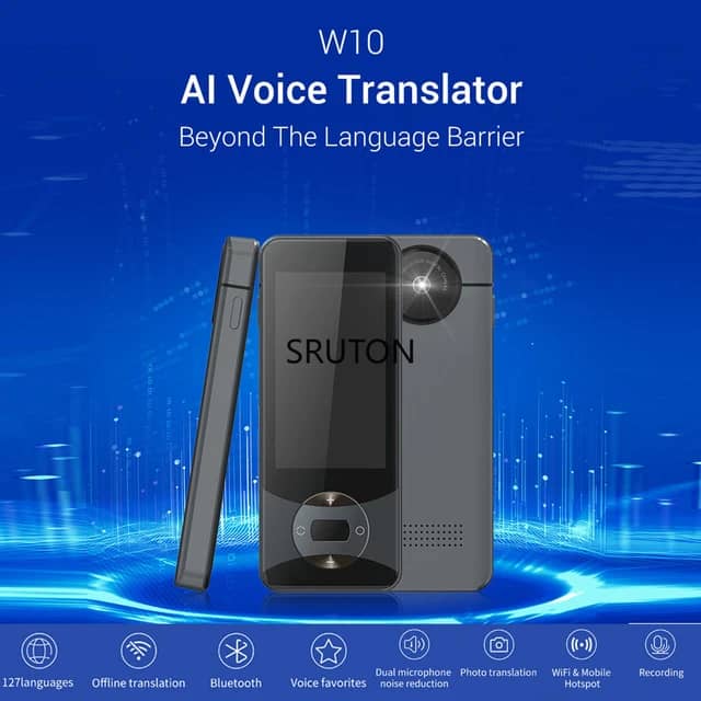 دستگاه مترجم زبان صوتی هوشمند Anfier مدل  W10