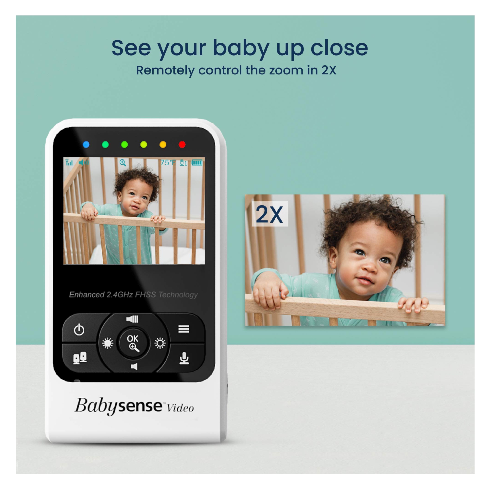 دوربین کنترل کودک babysense مدل V24R_2